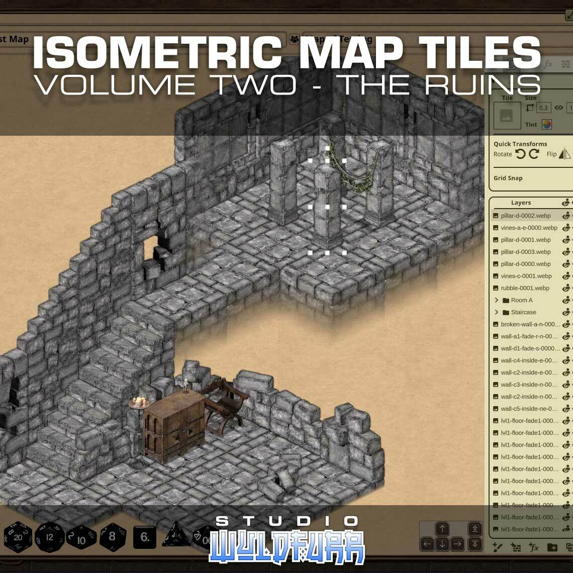 Isometric Map Tiles - Volume 2