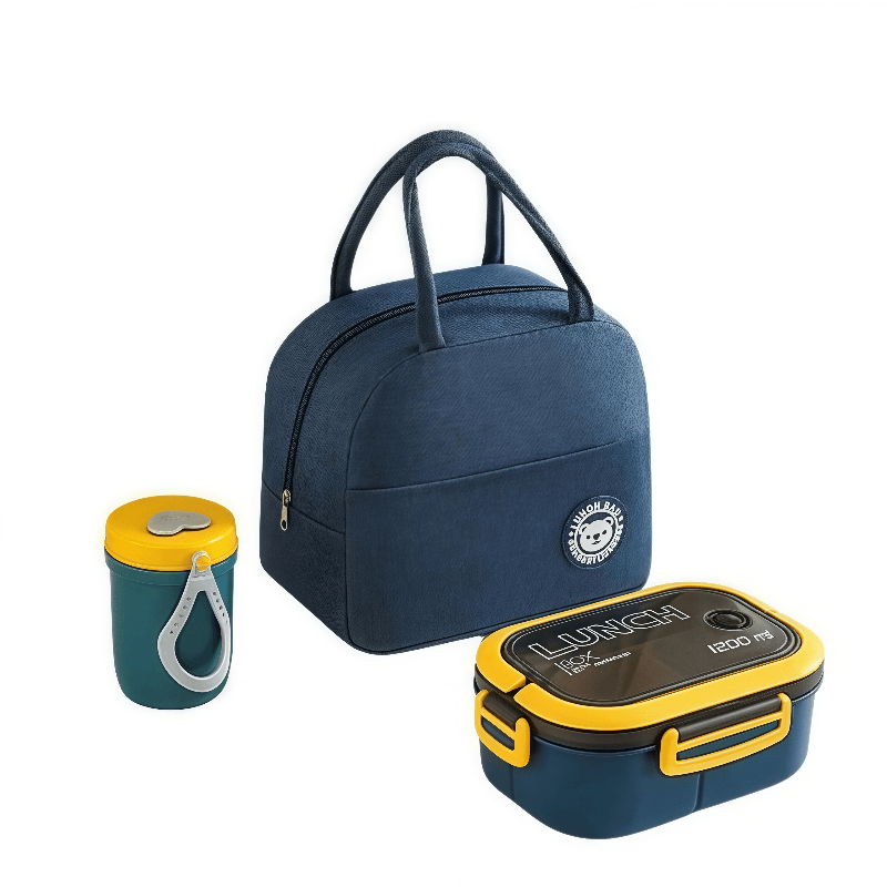 Blue Lunch Bag Set