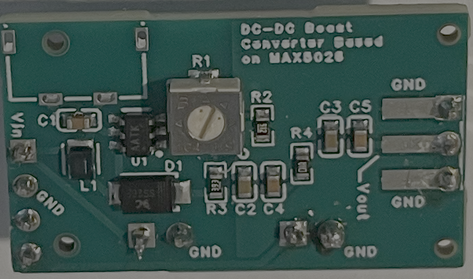 SiPM power supply board