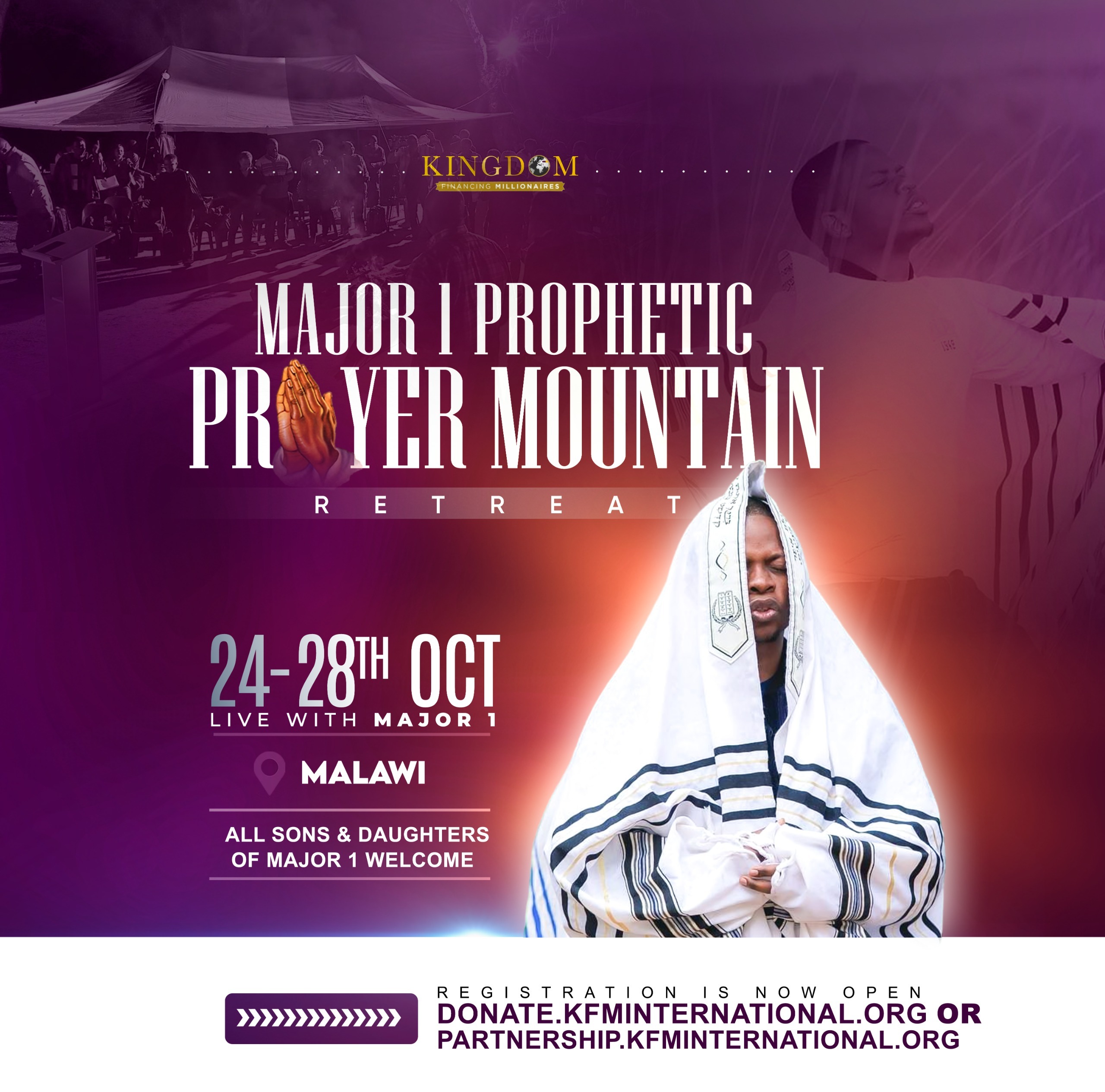 Prayer Mountain Poster