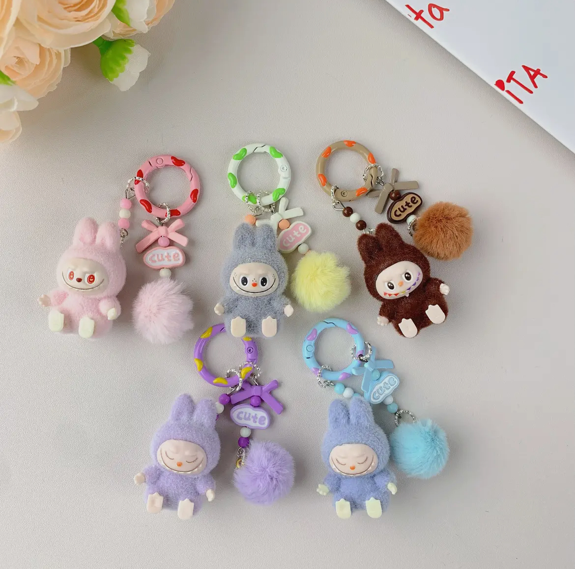 30% OFF MOQ (5) Labubu Keychain 5-Pack MOQ