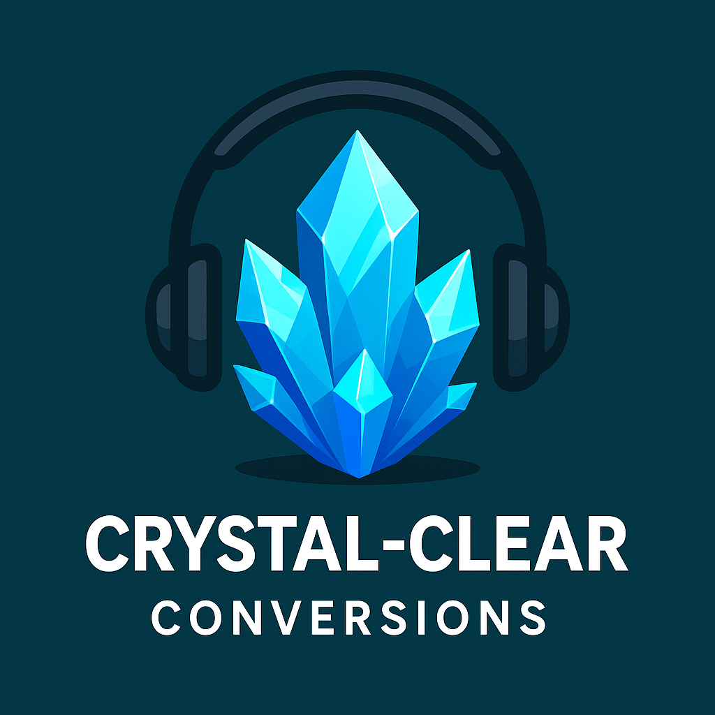 Crystal-Clear Conversions Logo